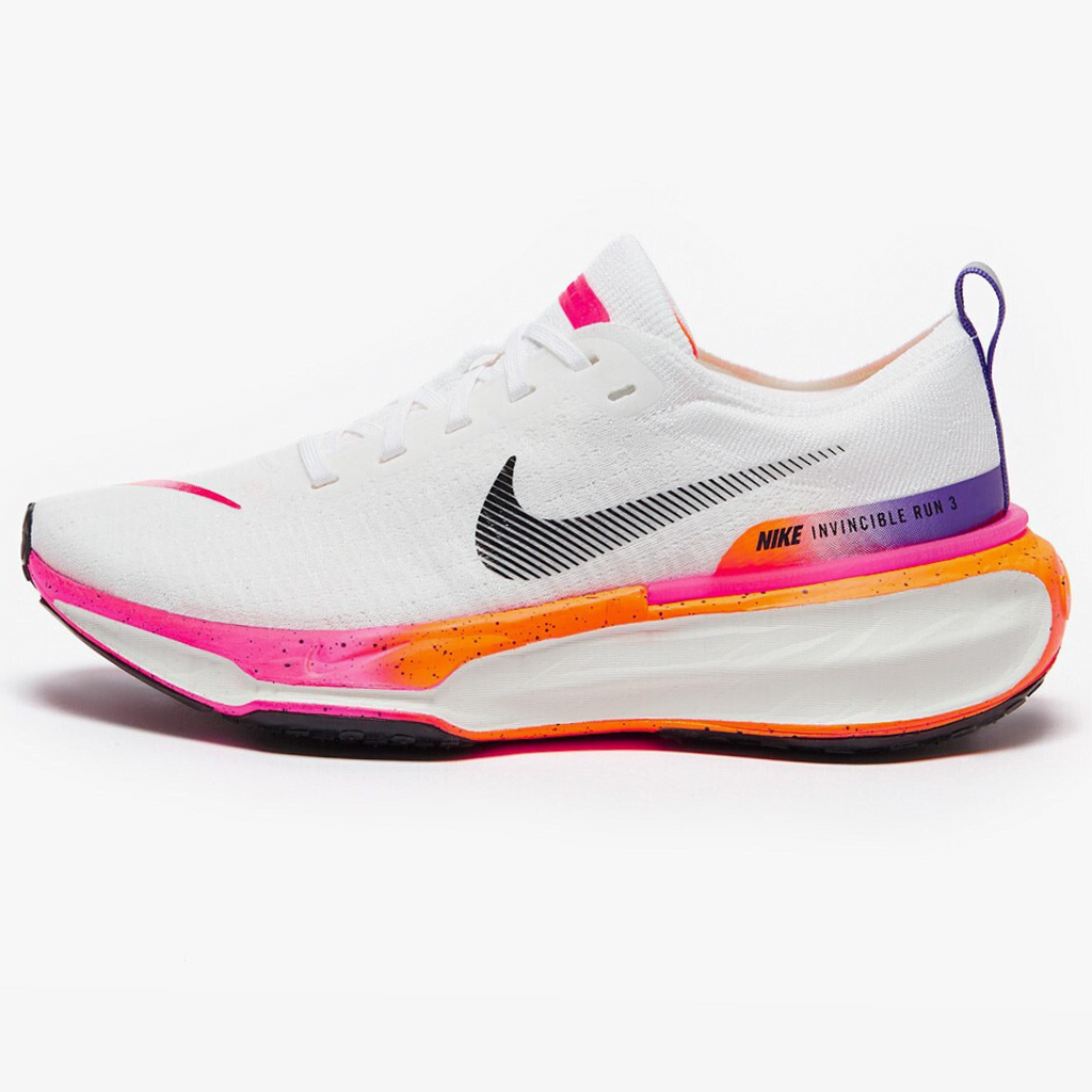 Nike ZoomX Invincible Run 3™ – White Glow avec Hyper Pink