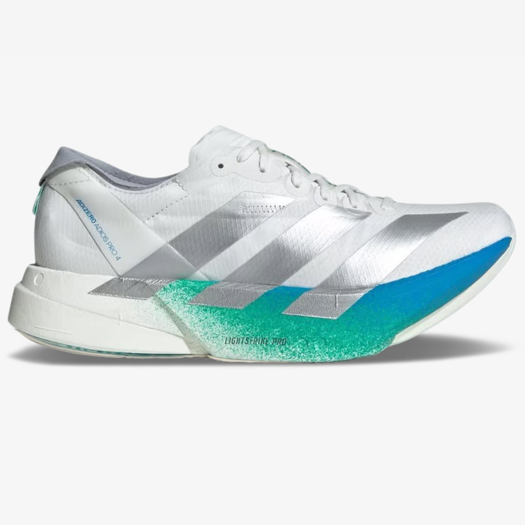 Adidas Adizero Adios Pro 4™ – Blanc avec Vert