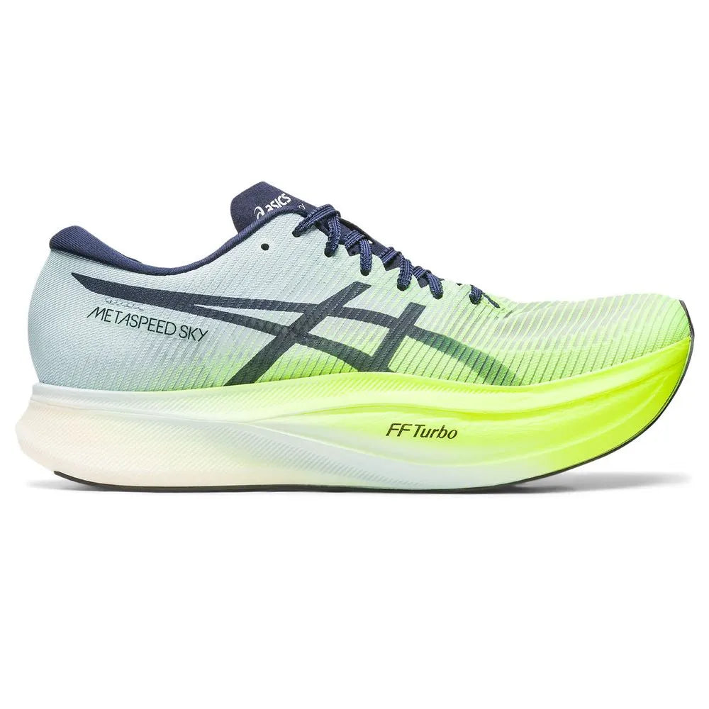 Asics Metaspeed Sky+™ – Vert avec gris et bleu marine