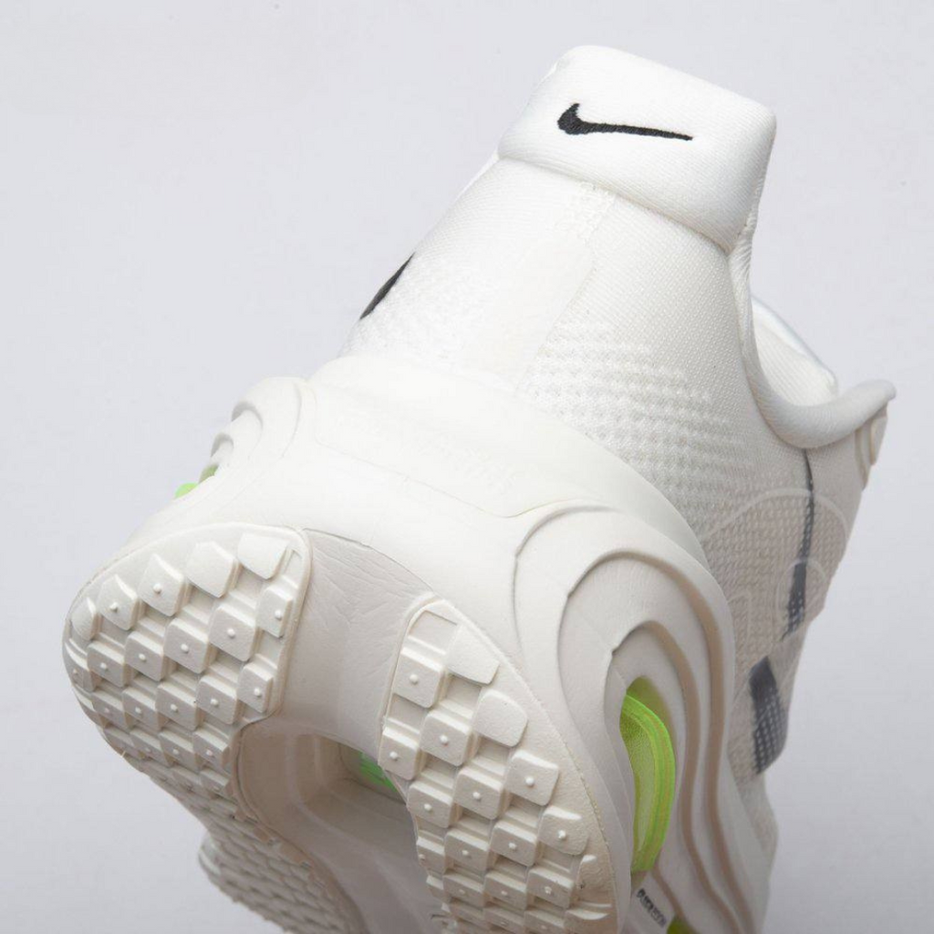 Nike Vomero Premium™ – Blanc brillant avec vert flashy