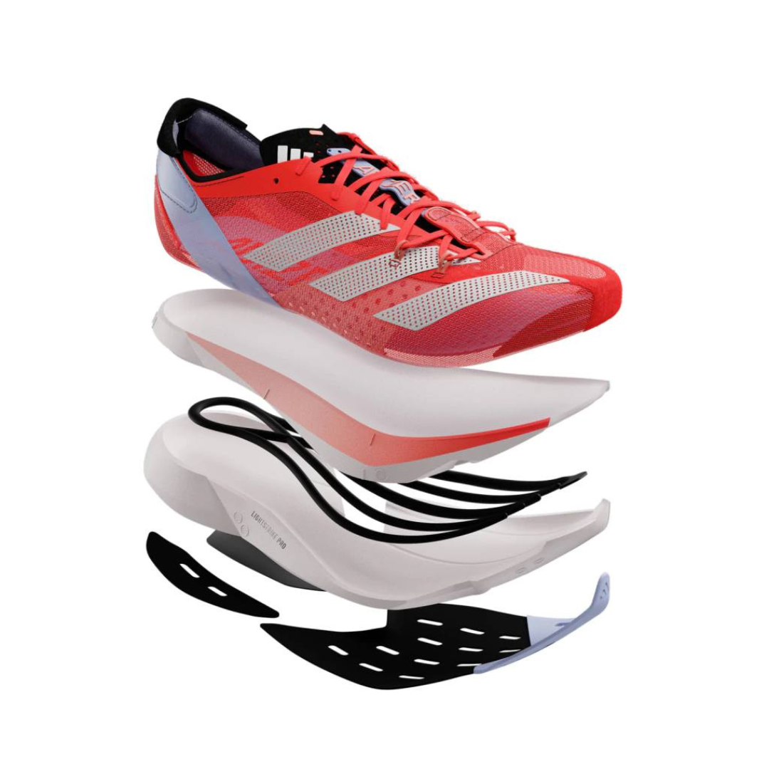 Adidas Adizero Adios Pro 3™ – Rouge et Blanc