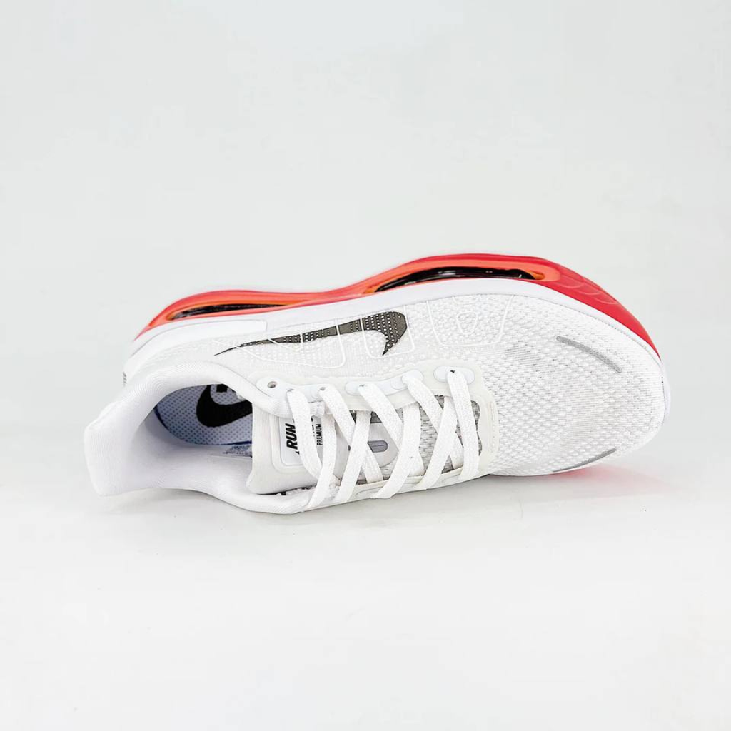Nike Vomero Premium™ – White Charge w/ Crimson Rush