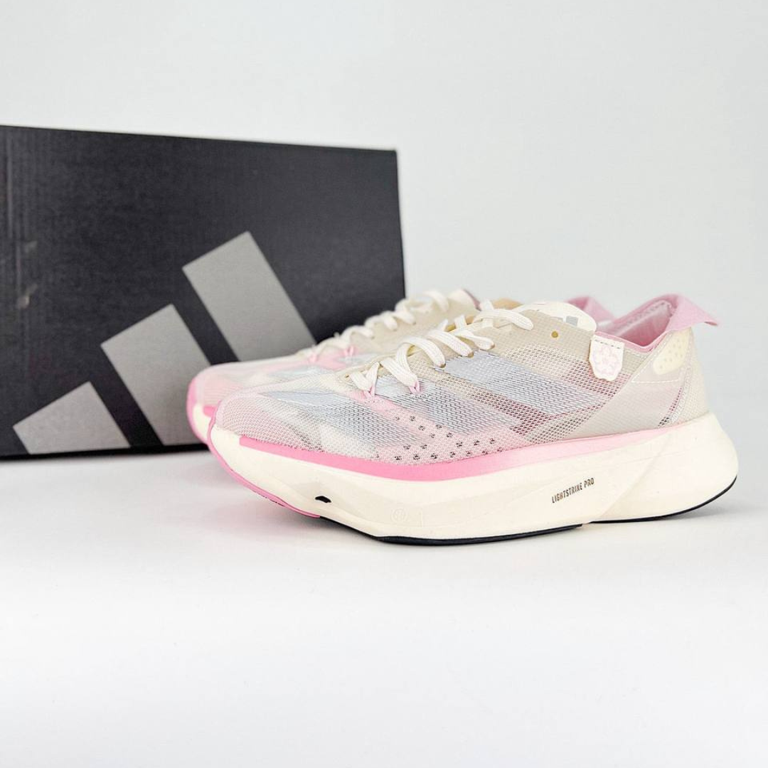 Adidas Adizero Adios Pro 3™ – Blanc/Rose clair