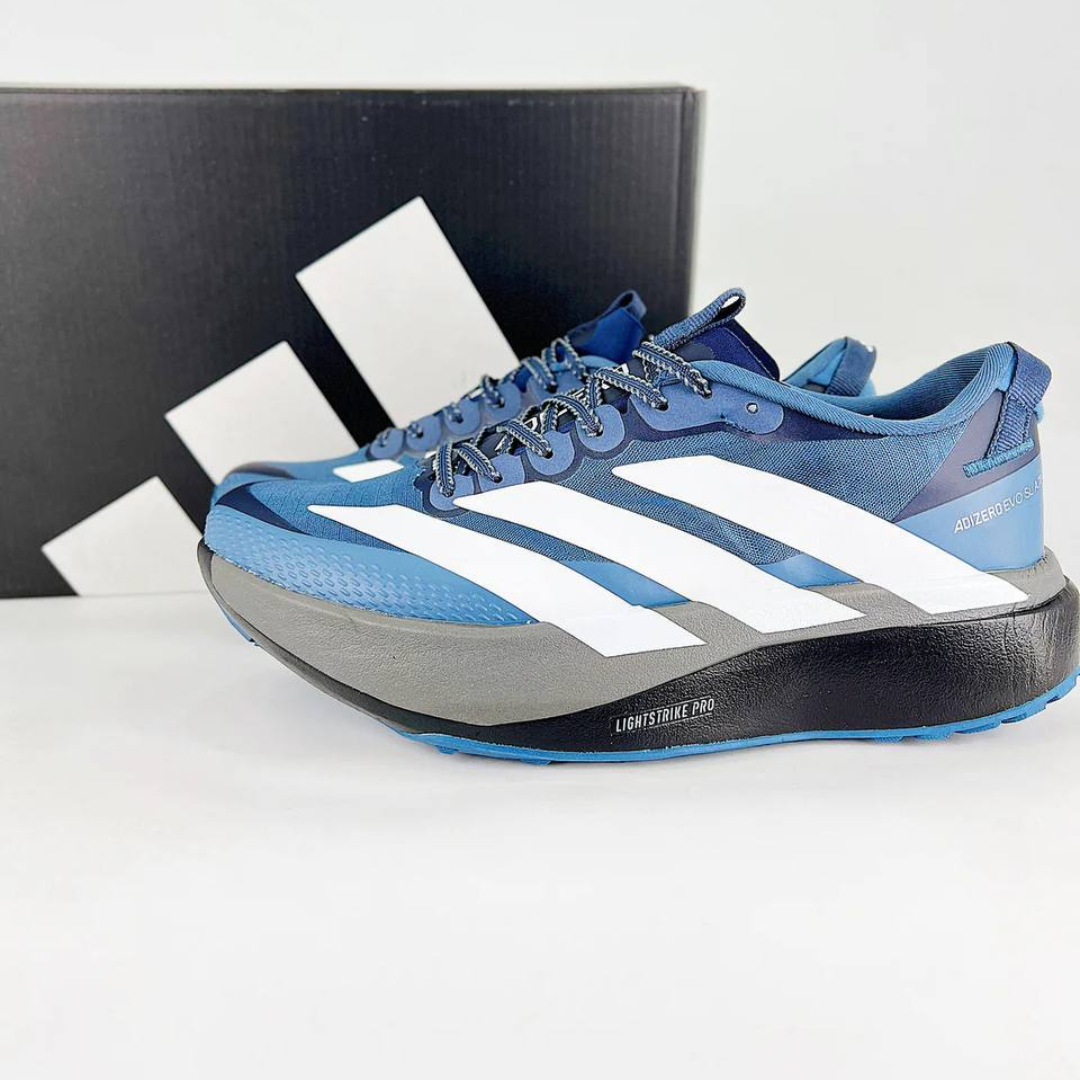 Adidas Adizero EVO SL ATR™ – Bleu marine avec blanc