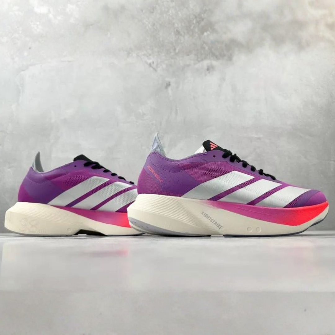 Adidas Adizero Drive RC™ – Violet éclatant avec Argent Métallique et Rouge Vif