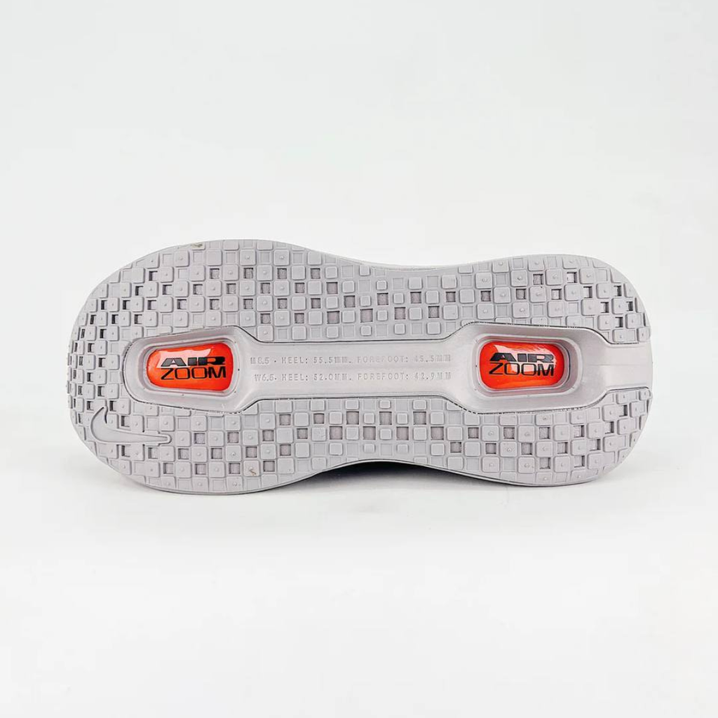 Nike Vomero Premium™ – Gris Acier avec Orange Couché de soleil