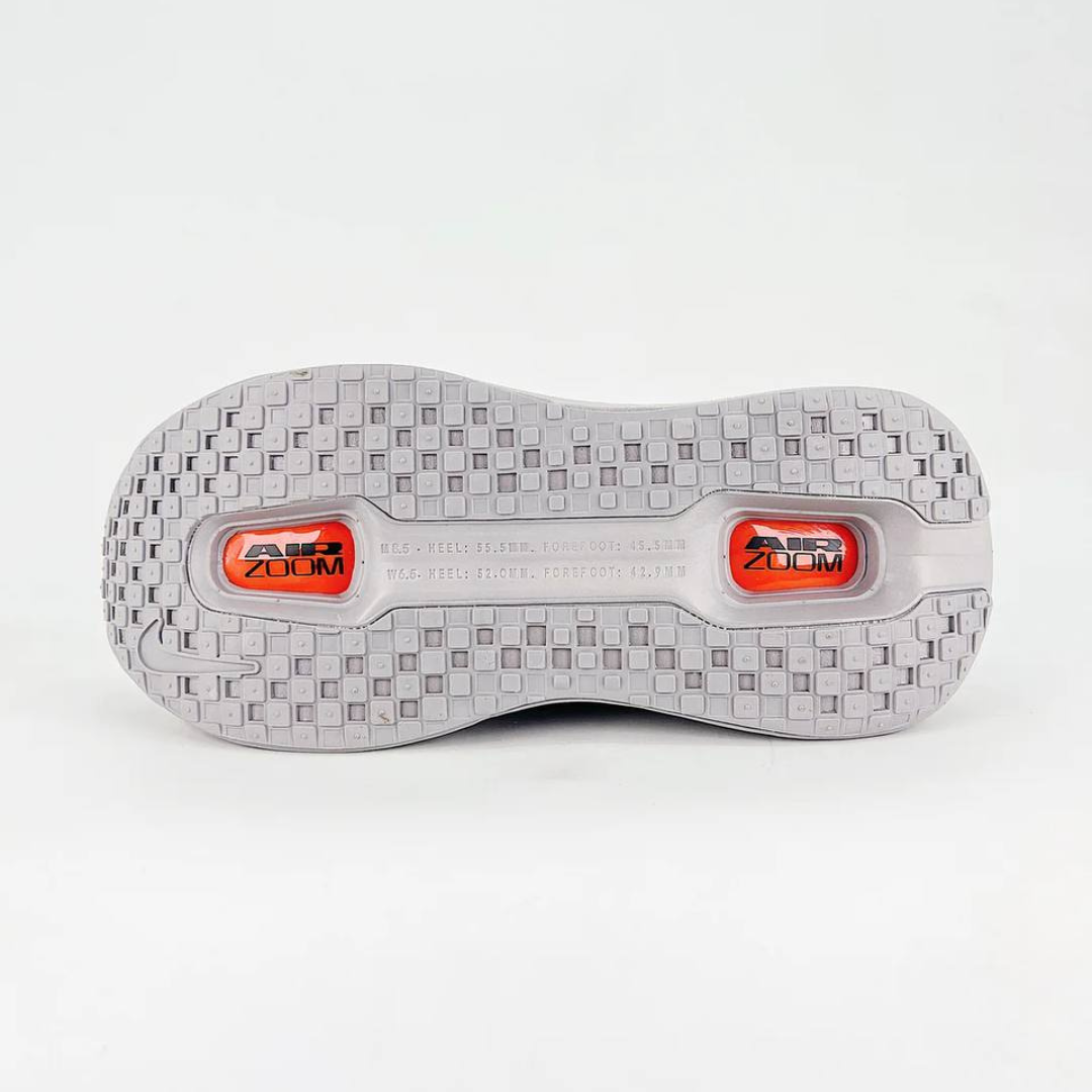 Nike Vomero Premium™ – Gris Acier avec Orange Couché de soleil