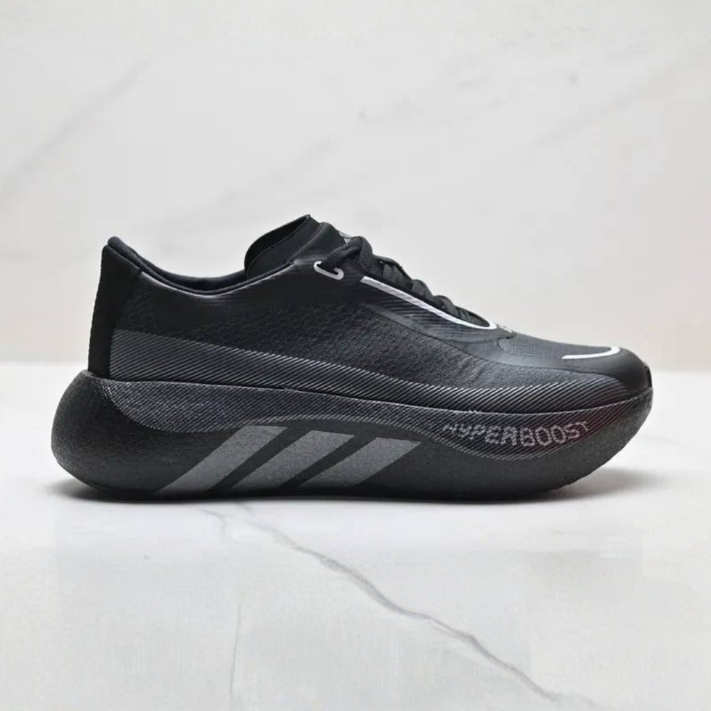 Adidas Hyperboost Edge™ – Noir avec gris métallique