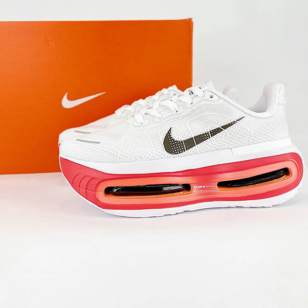 Nike Vomero Premium™ – White Charge w/ Crimson Rush