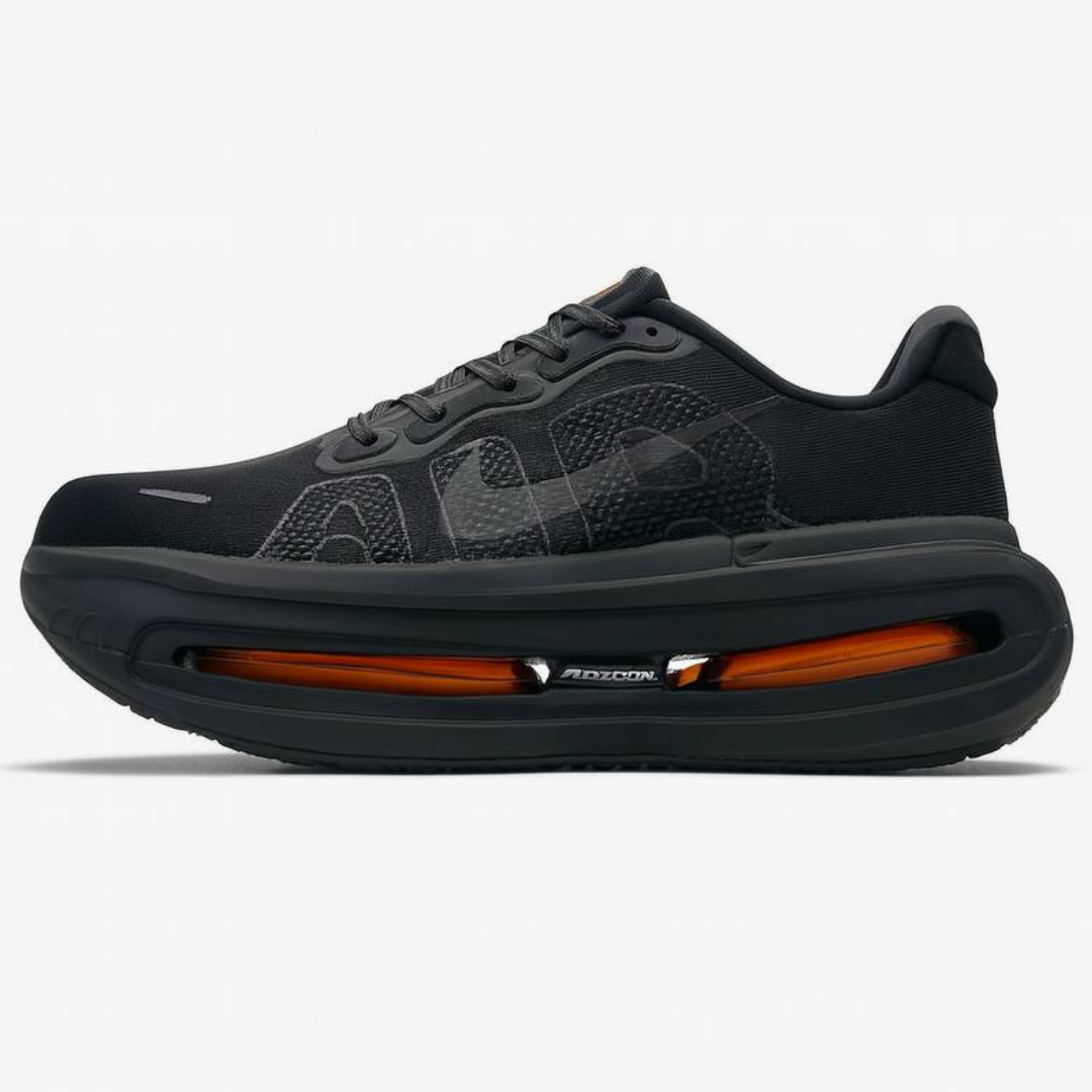 Nike Vomero Premium™ – Black Shadow avec Sunset Orange