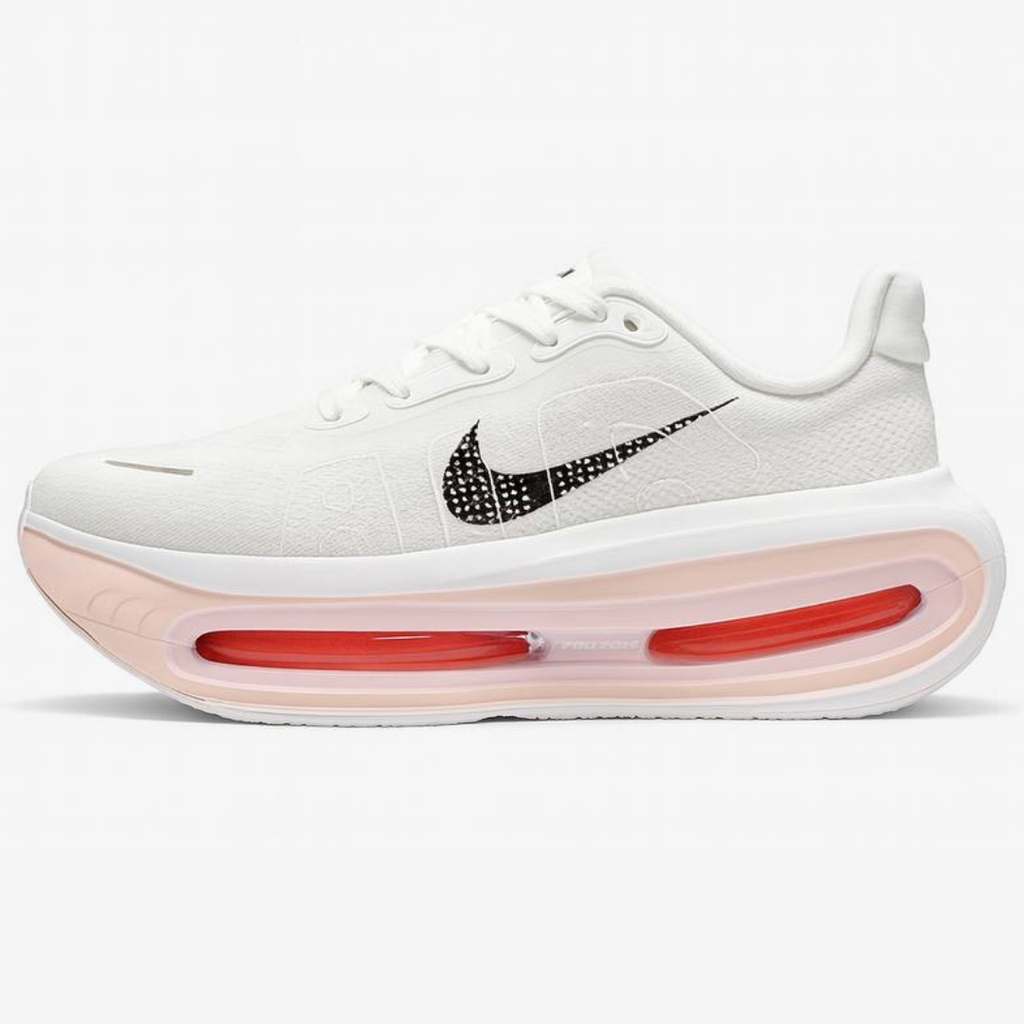 Nike Vomero Premium™ – Blanc brillant avec Rose vif