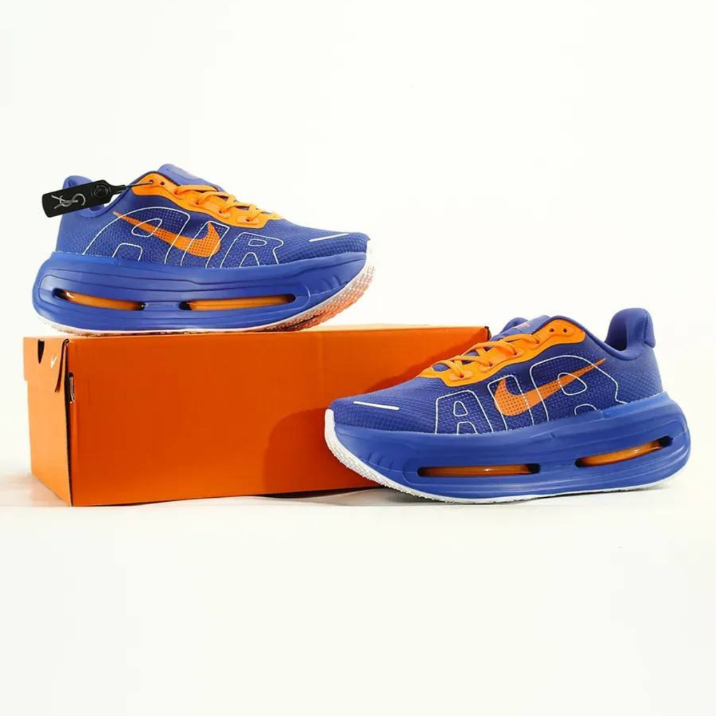 Nike Vomero Premium™ – Bleu Océan et Orange Couché de Soleil