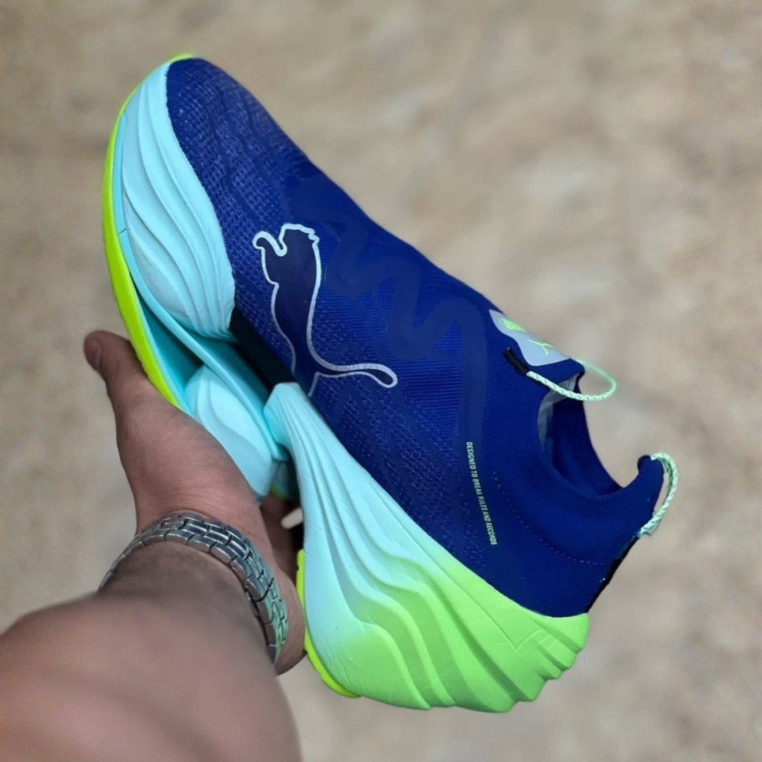 Puma Fast-RB Nitro Elite™ – Bleu avec Vert