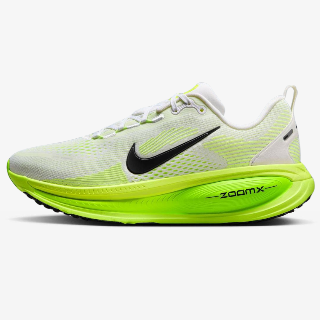 Nike Vomero 18™ – White Glow w/ Green Strike