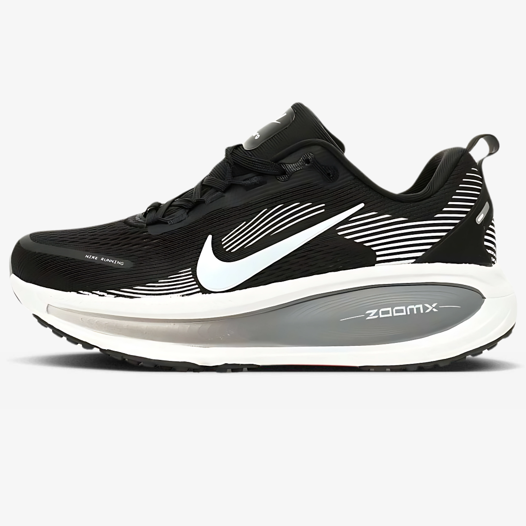 Nike Vomero 18™ – Black Shadow avec White Mist & Steel Grey