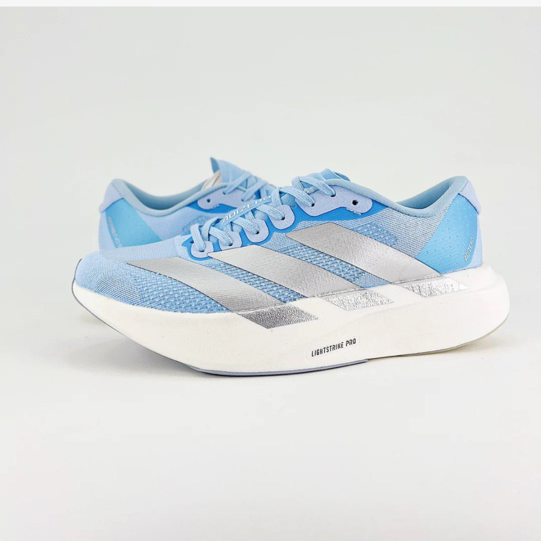 Adidas Adizero EVO SL™ – Bleu éclatant avec argent métallisé