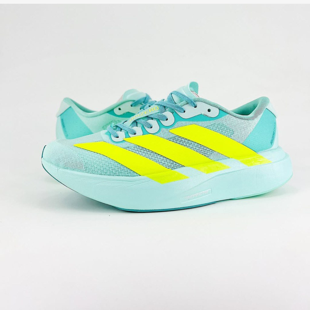 Adidas Adizero EVO SL™ – Semi Flash Aqua avec Lucid Lemon et Mint Ton