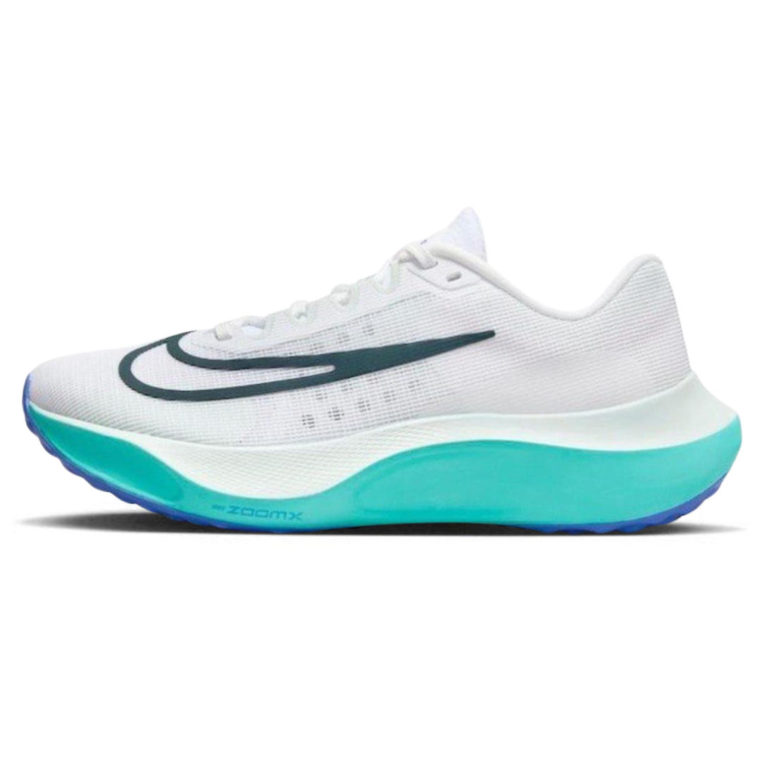 Nike Air Zoom Fly 5™ – Blanc fluorescent avec Bleu océan