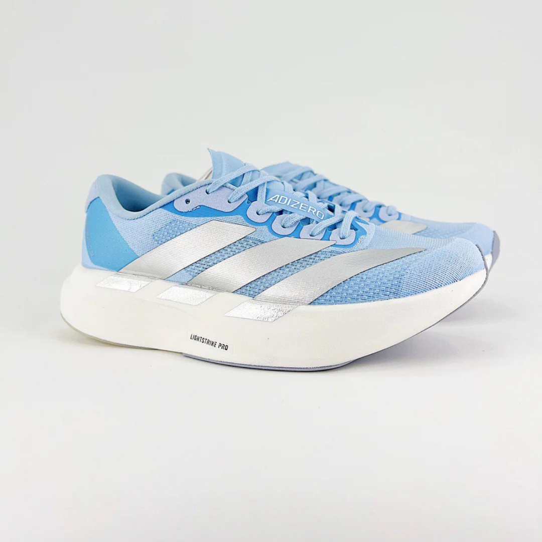 Adidas Adizero EVO SL™ – Bleu éclatant avec argent métallisé