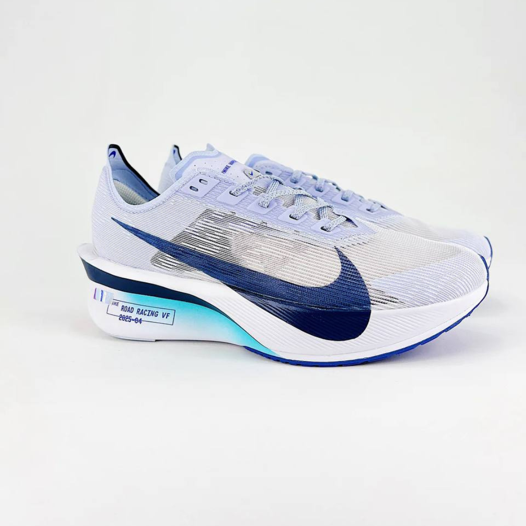Nike ZoomX Vaporfly 4™ – White Drift/Blue Motion