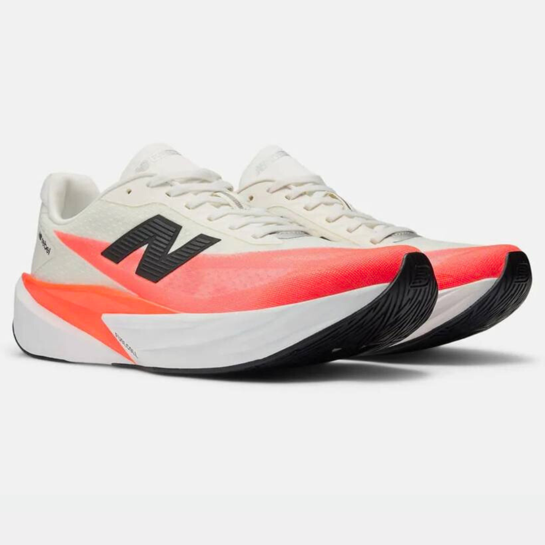 New Balance FuelCell Rebel V5™ – Blanc/Rouge