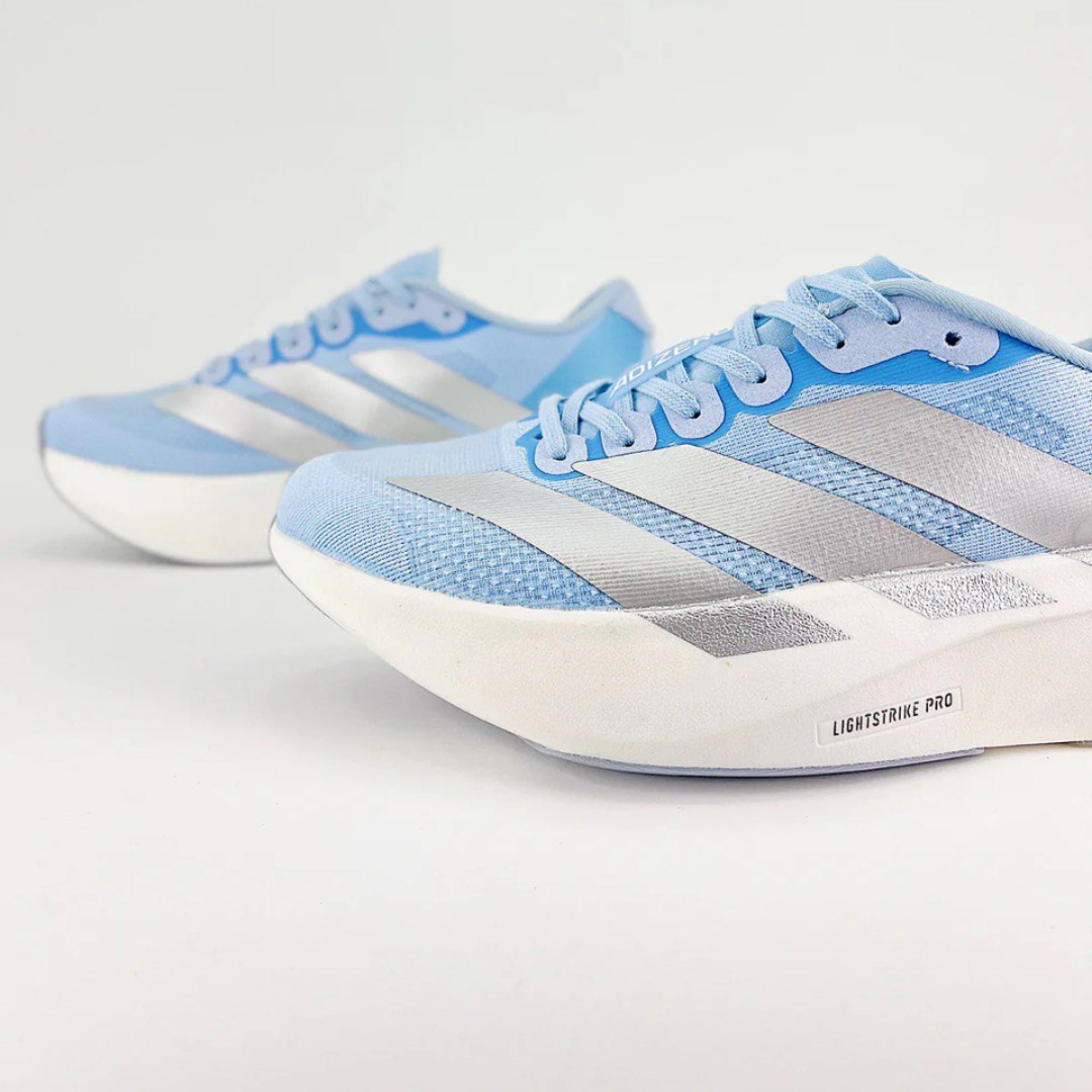 Adidas Adizero EVO SL™ – Bleu éclatant avec argent métallisé