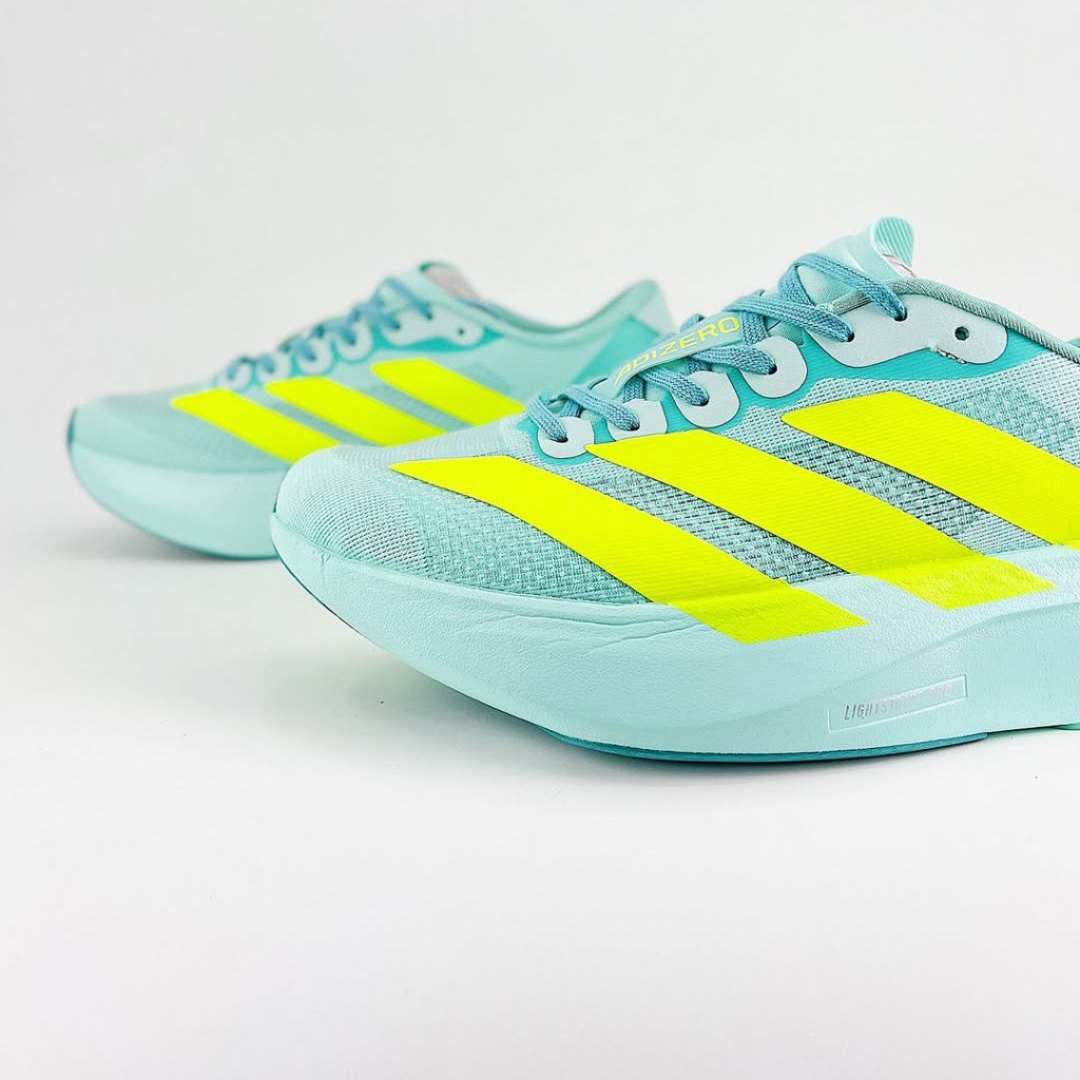 Adidas Adizero EVO SL™ – Semi Flash Aqua avec Lucid Lemon et Mint Ton
