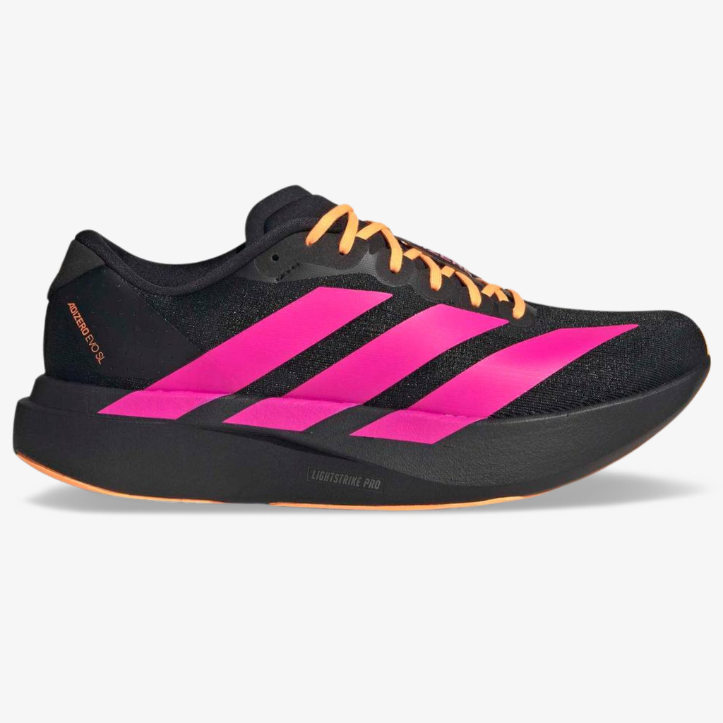 Adidas Adizero EVO SL™ – Noir / Rose et Orange