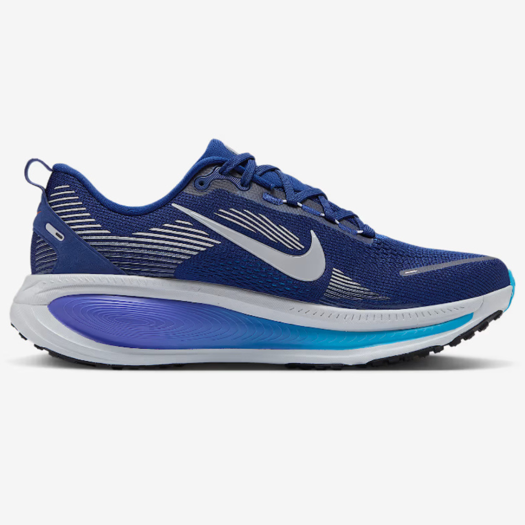 Nike Vomero 18™ – Bleu Océan c/ Gris Métallisé