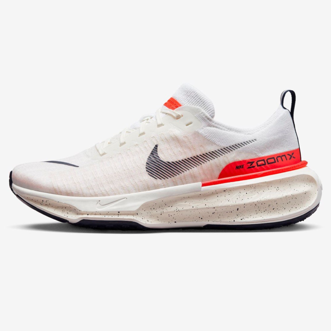 Nike ZoomX Invincible Run 3™ – White Charge w/ Crimson Rush