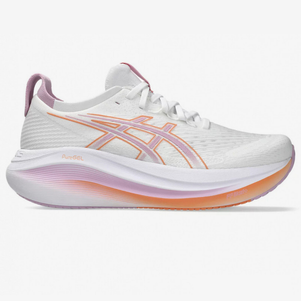 Asics Gel-Nimbus 27™ – Blanc et lilas