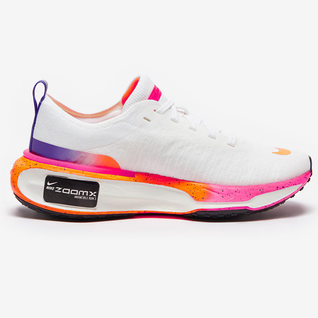Nike ZoomX Invincible Run 3™ – White Glow avec Hyper Pink