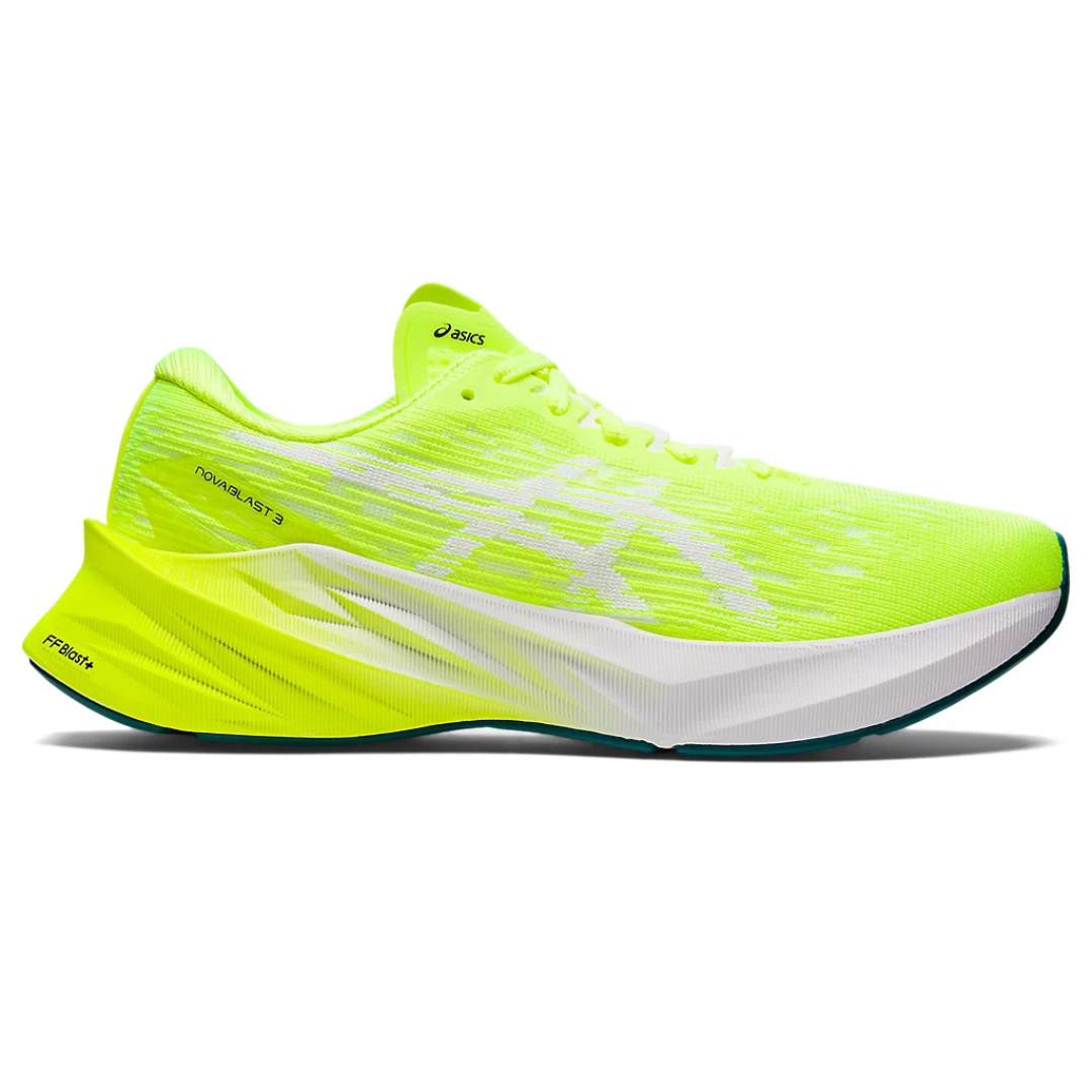 Asics Novablast 3™ – Vert fluo et blanc