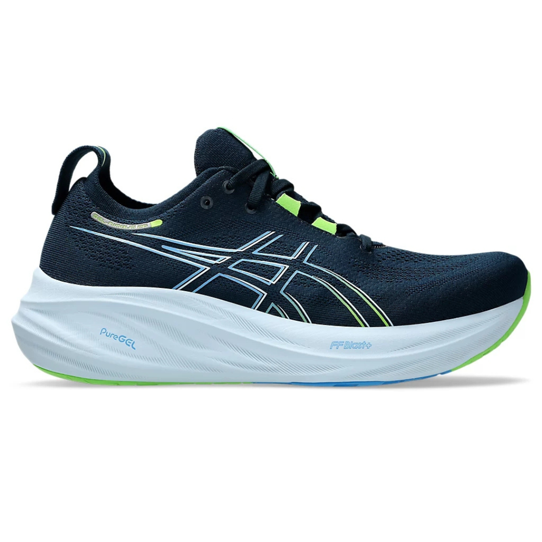 Asics Gel-Nimbus 26™ – Bleu Marine avec Bleu et Vert