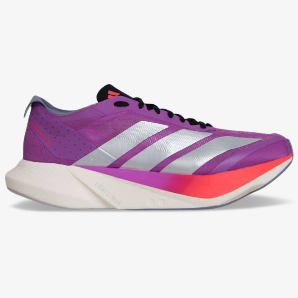 Adidas Adizero Drive RC™ – Violet éclatant avec Argent Métallique et Rouge Vif