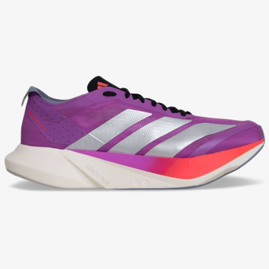 Adidas Adizero Drive RC™ – Violet éclatant avec Argent Métallique et Rouge Vif