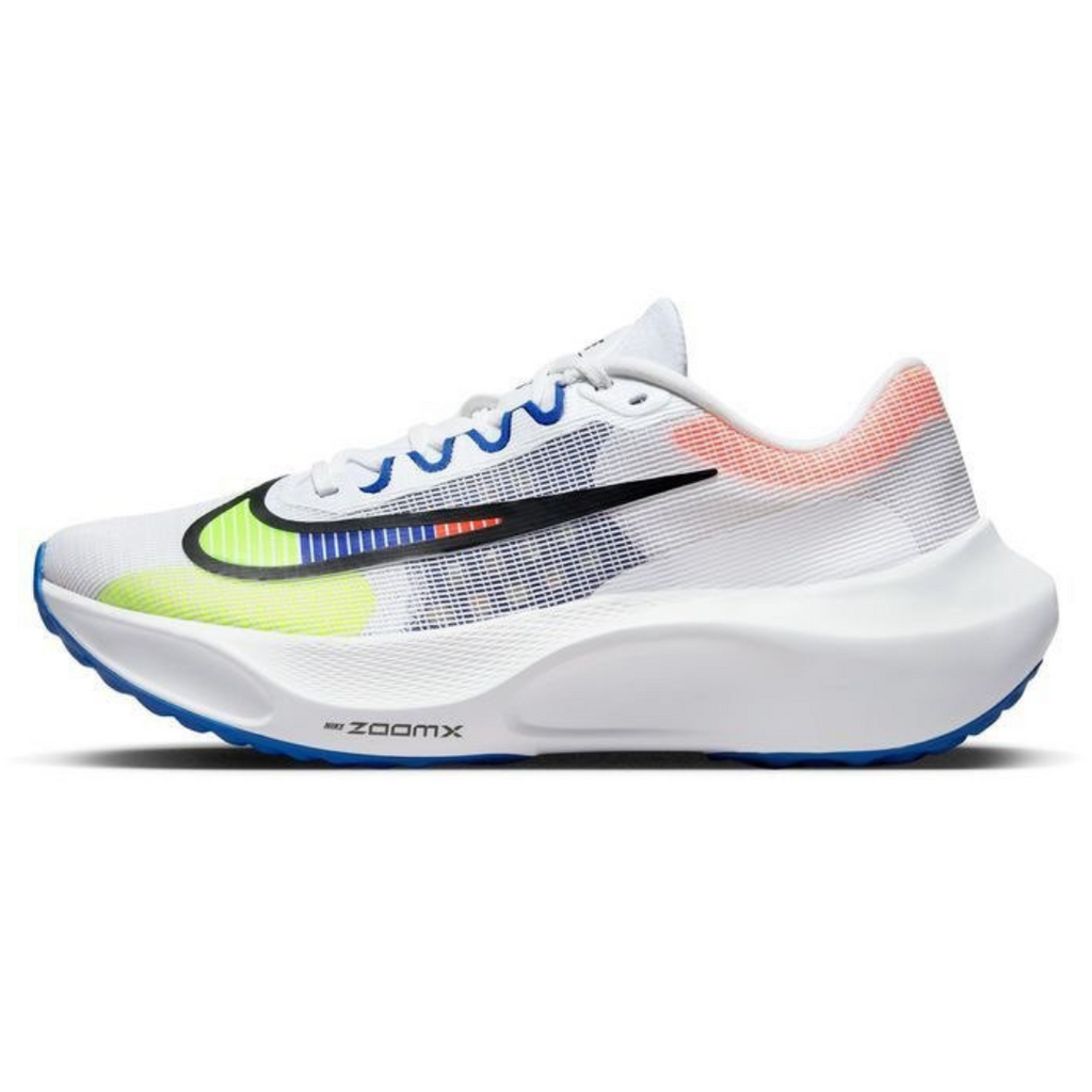 Nike Air Zoom Fly 5™ – Blanc fluorescent avec Bleu océan et Vert vif