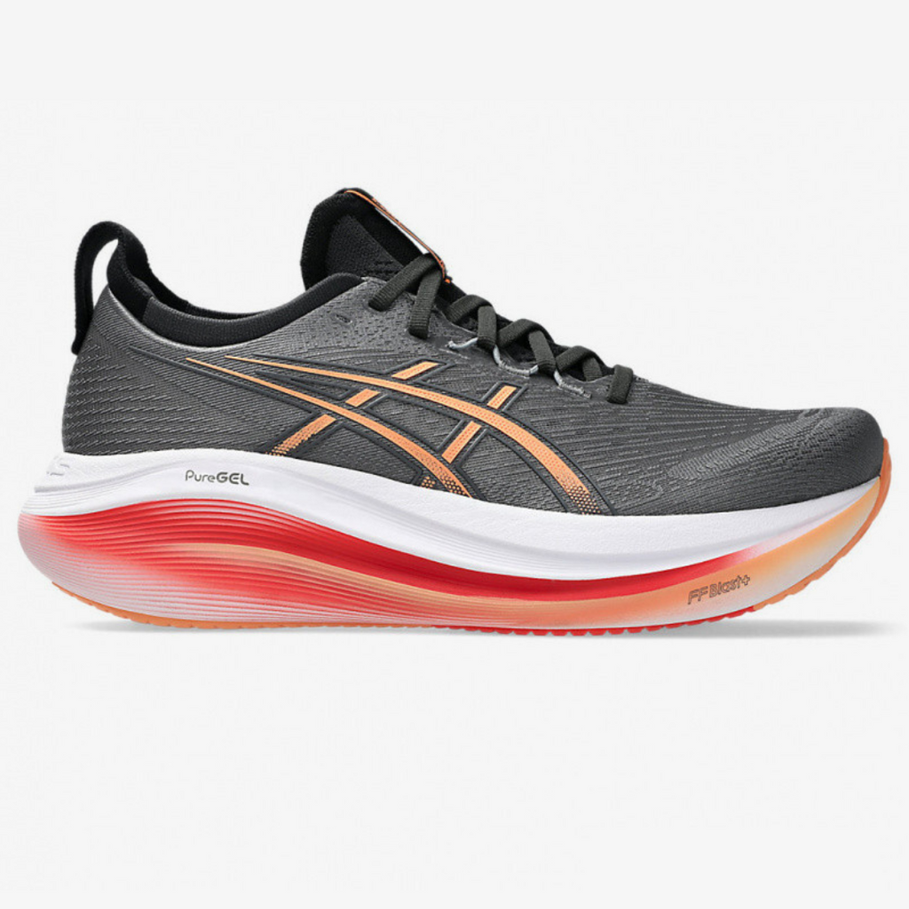 Asics Gel-Nimbus 27™ – Gris/Orange