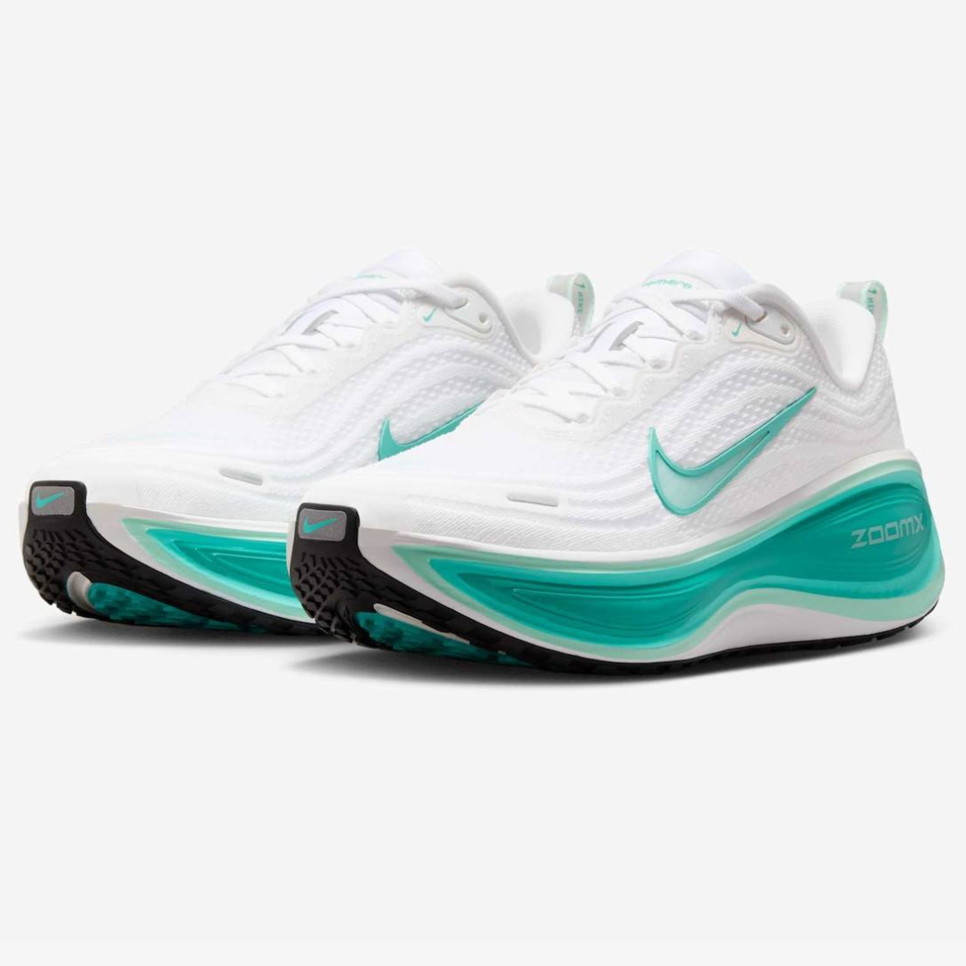 Nike Vomero Plus™ – Blanc Luminescent et Vert Aqua