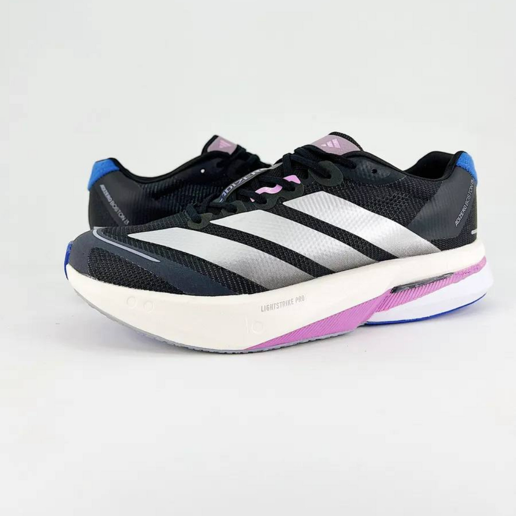 Adidas Adizero Boston 13™ – Noir avec Bleu et Violet