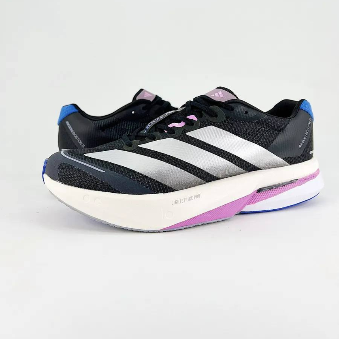 Adidas Adizero Boston 13™ – Noir avec Bleu et Violet