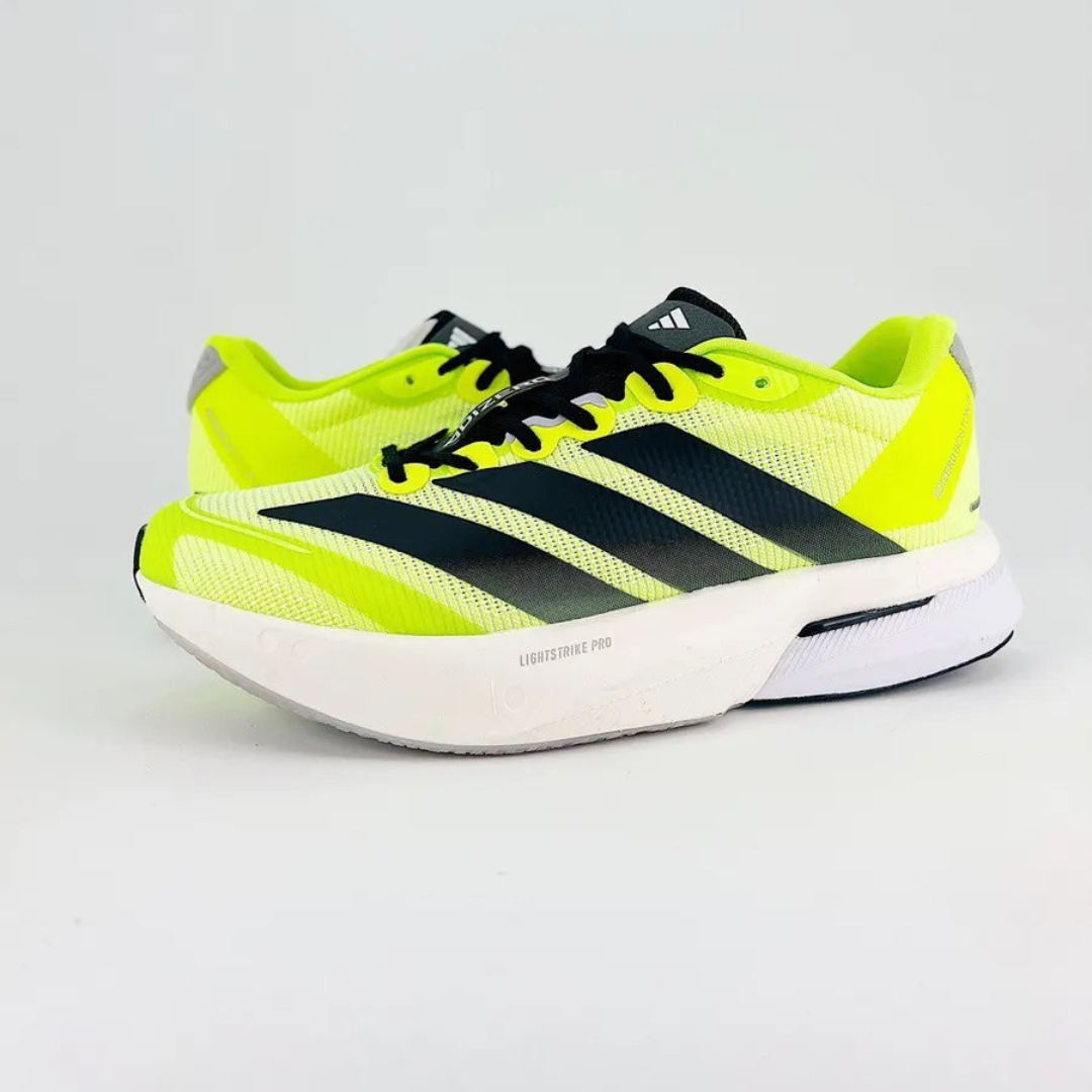 Adidas Adizero Boston 13™ – Vert citron et noir