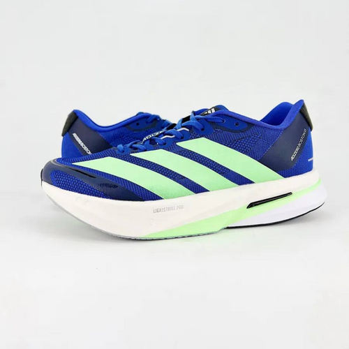 Adidas Adizero Boston 13™ – Bleu marine avec du vert