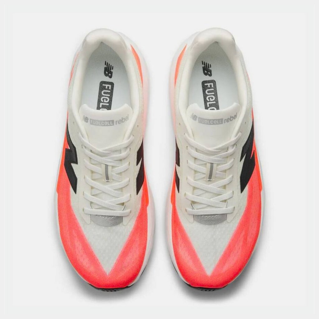 New Balance FuelCell Rebel V5™ – Blanc/Rouge