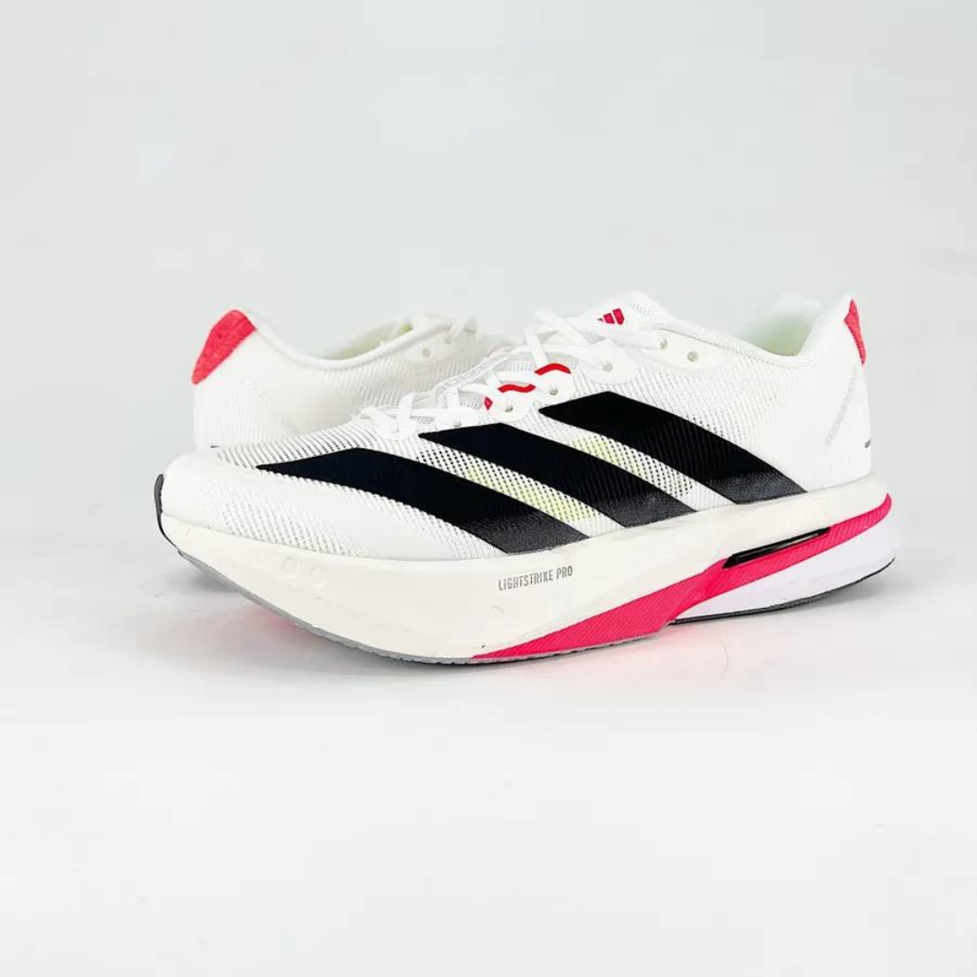 Adidas Adizero Boston 13™ – Blanc et Rouge