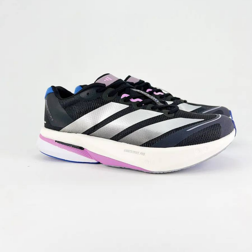 Adidas Adizero Boston 13™ – Noir avec Bleu et Violet