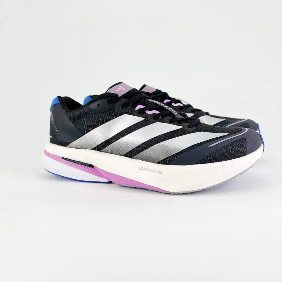 Adidas Adizero Boston 13™ – Noir avec Bleu et Violet