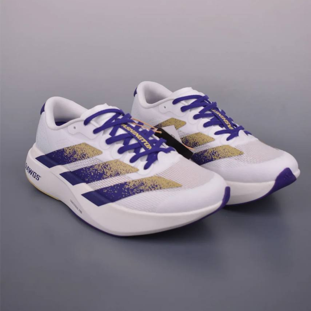 Adidas Adizero EVO SL™ – Blanc / Bleu / Beige