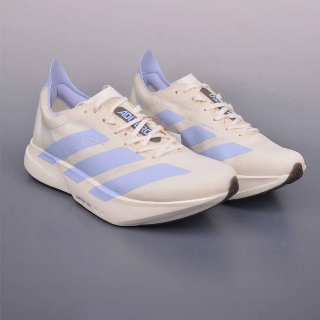 Adidas Adizero Adios Pro 4™ – Beige avec bleu