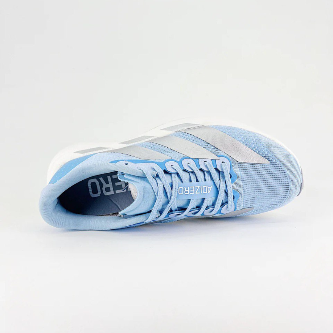 Adidas Adizero EVO SL™ – Bleu éclatant avec argent métallisé